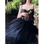 French Court-Style Chiffon Skirt
