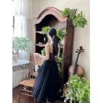 French Court-Style Chiffon Skirt