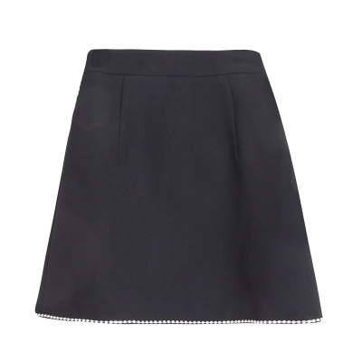 High-Waisted Slimming A-Line Short Skirt 02