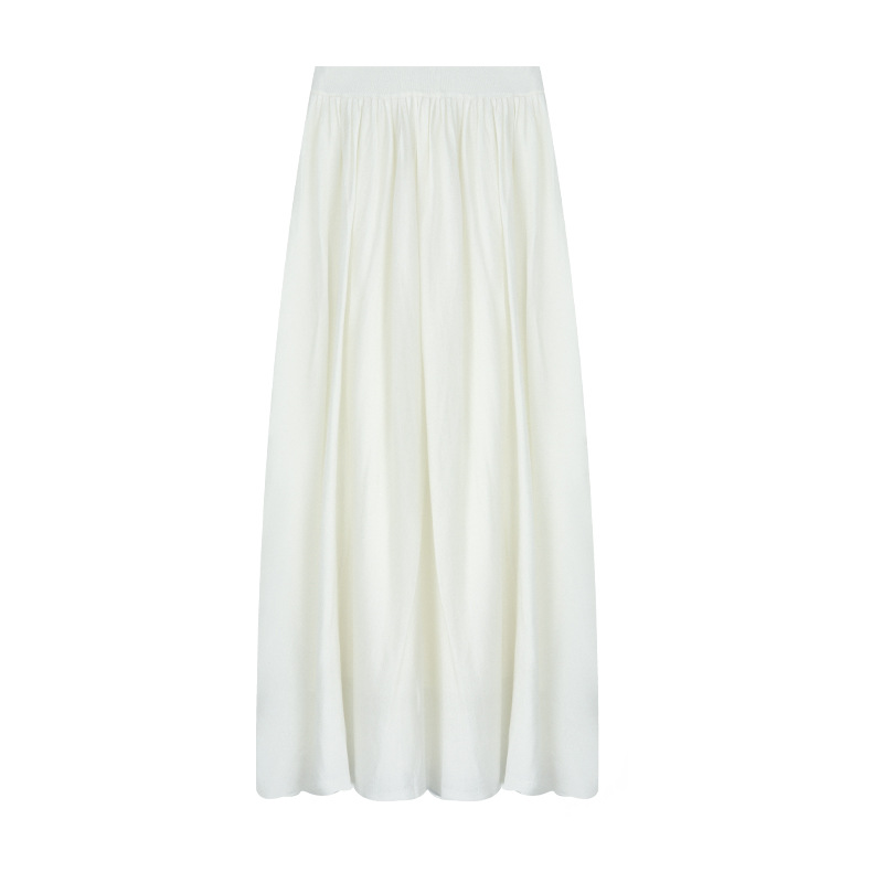 New Stylish Ribbed Knit Skirt