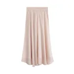 Spring New Irregular Hem Midi Skirt
