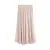 Spring New Irregular Hem Midi Skirt