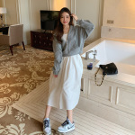 Sweet Soft Elastic Waist Skirt