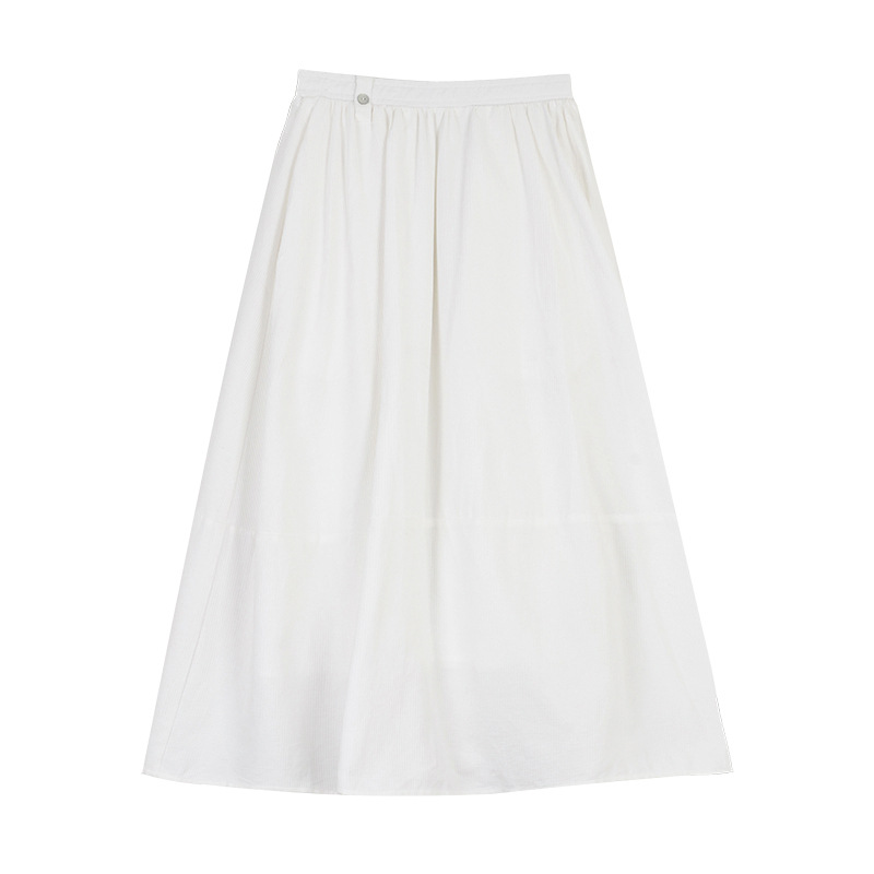 Sweet Soft Elastic Waist Skirt