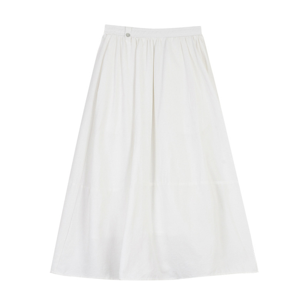 Sweet Soft Elastic Waist Skirt