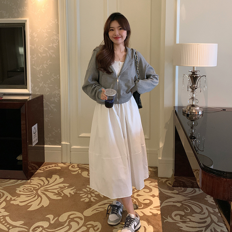 Sweet Soft Elastic Waist Skirt