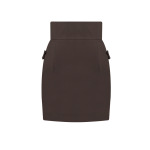 Ultra-High Waist Bow-Knot Bodycon Skirt