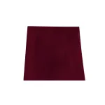 Vibrant Red Elegant Midi Skirt