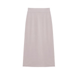 Wool Knit Bodycon Midi Skirt