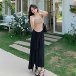 Asymmetrical Pleated Midi Skirt - Summer Flowy