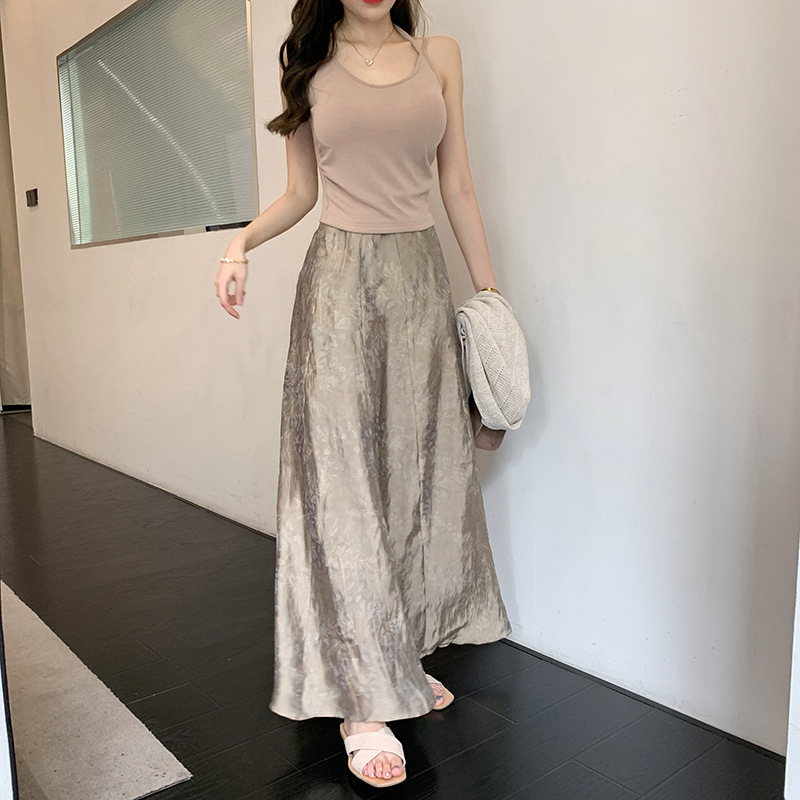 Luxury A - Line Ombre Skirt