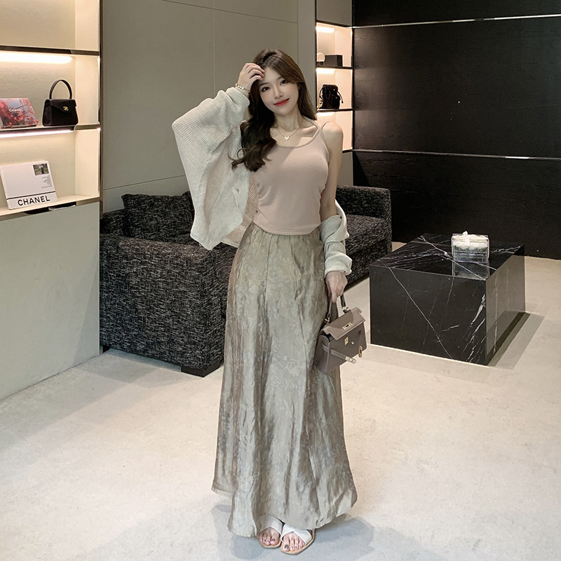 Luxury A - Line Ombre Skirt