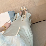 Silk Fish-Tail High-Waisted Midi Skirt - Elegant & Figure-Flattering