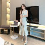 Silk Fish-Tail High-Waisted Midi Skirt - Elegant & Figure-Flattering