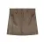 Slim-Fit A-Line Faux Suede Skirt