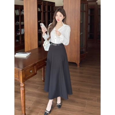 Stylish Elegant Commuter Skirt 02