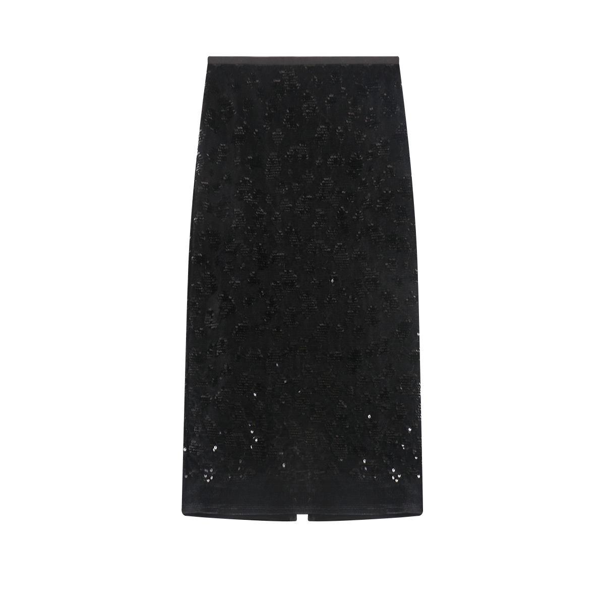 3D Tailored A-Line Glitter Skirt