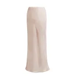 Elegant Flowing Collar Sleeveless Top & Slim-Fit Skirt Set