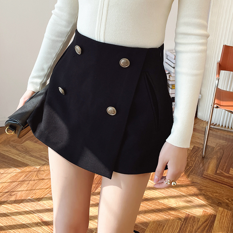 Fall/Winter New Asymmetrical A-Line Blazer Skirt