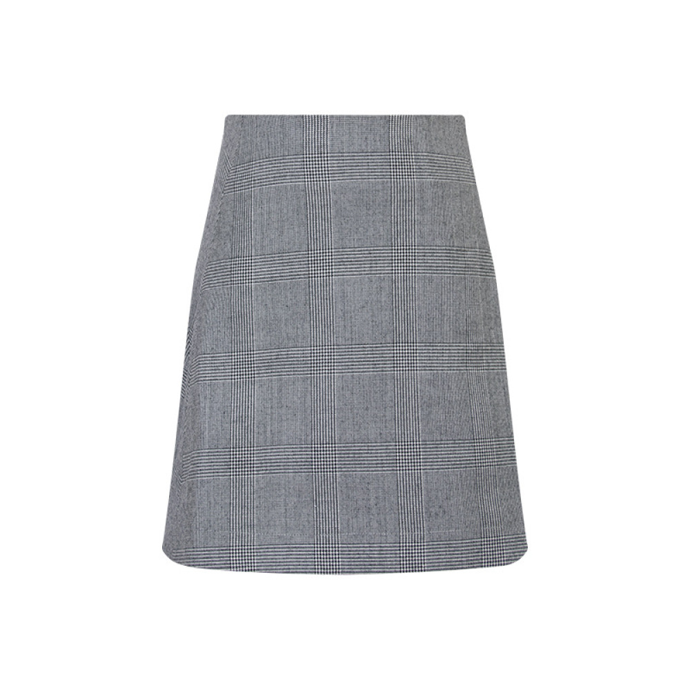 Slim-Fit A-Line Mini Skirt