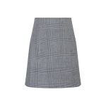 Slim-Fit A-Line Mini Skirt