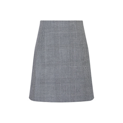 Slim-Fit A-Line Mini Skirt 01