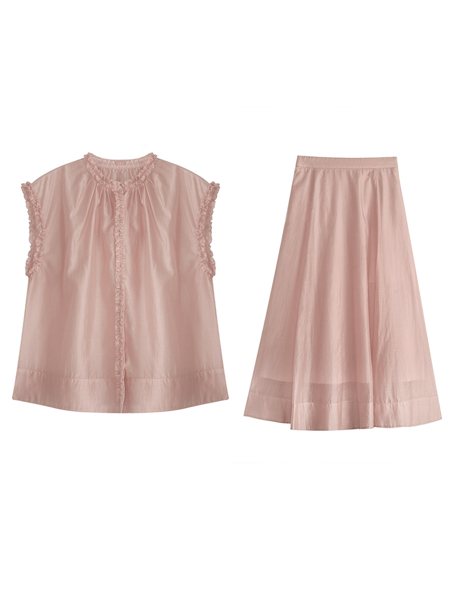 Tencel Mulberry Silk Short - Sleeve Set