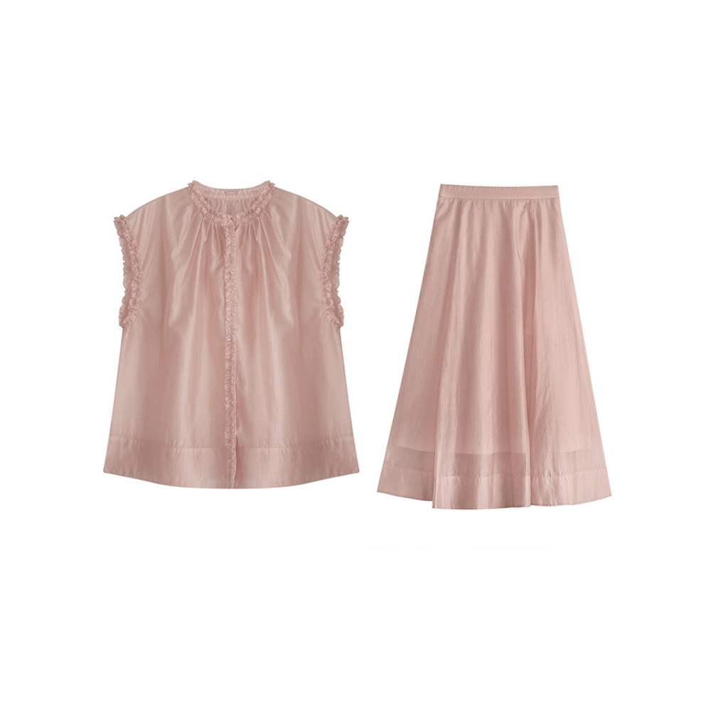 Tencel Mulberry Silk Short - Sleeve Set