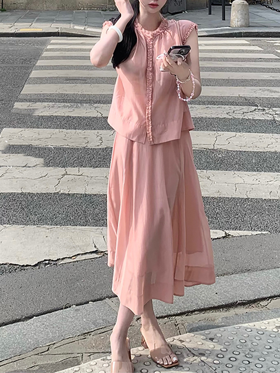 Tencel Mulberry Silk Short - Sleeve Set