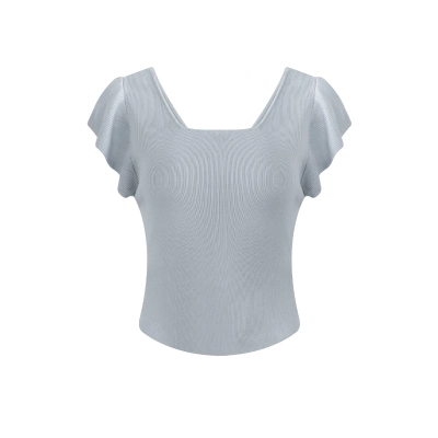 Ballet Knit Top & Pleated Skirt Set 02