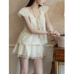 Lace Floral Teen Fashion Set