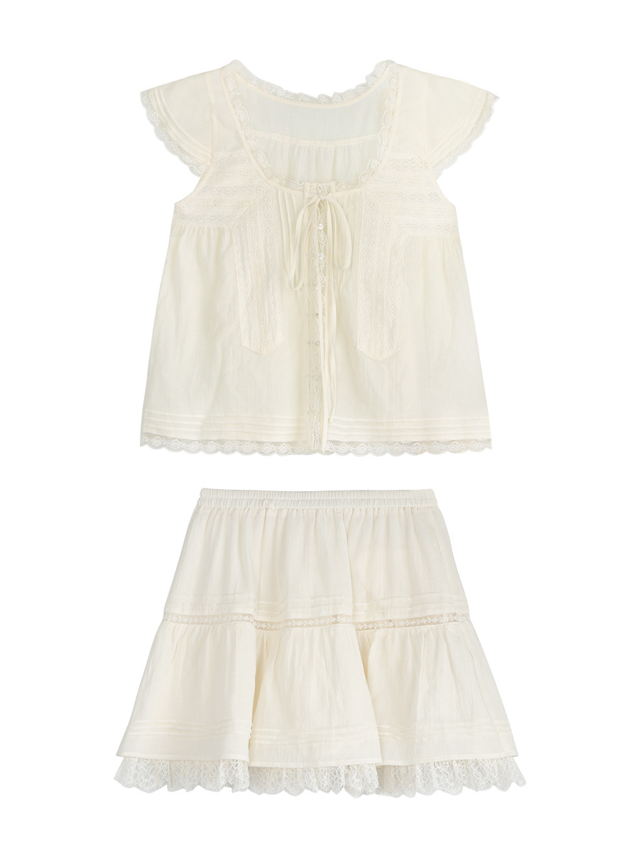 Lace Floral Teen Fashion Set