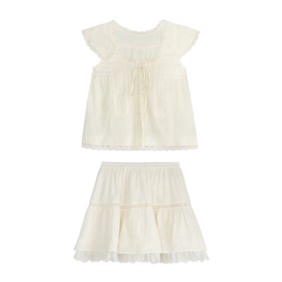 Lace Floral Teen Fashion Set 01