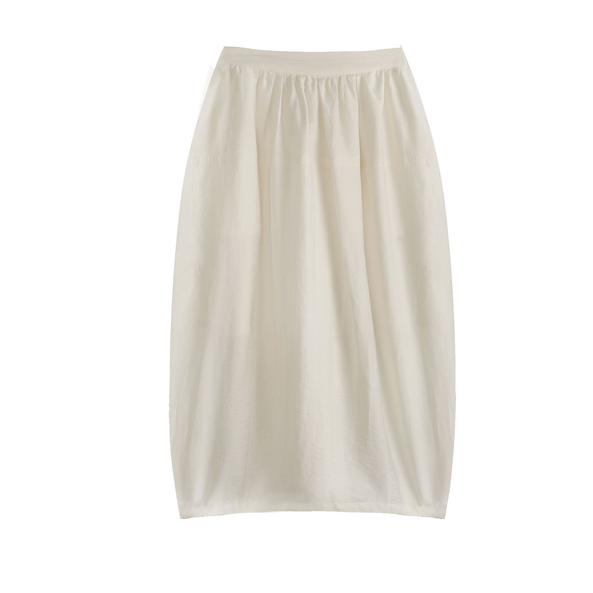 Linen Balloon Skirt Tank Set