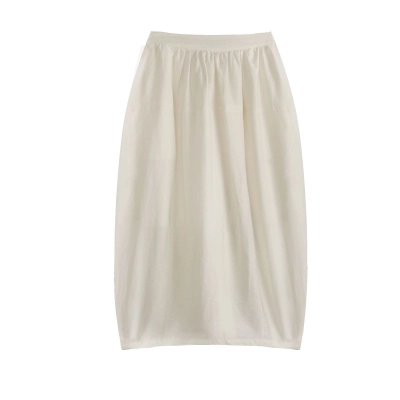 Linen Balloon Skirt Tank Set 02