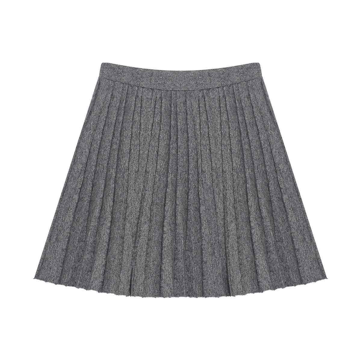 Women's Plaid Blazer & Pleated Skirt Set