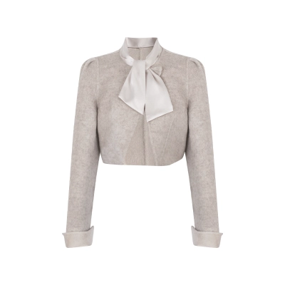 Women's Soft - style Short - length Top And Skirt Set 02