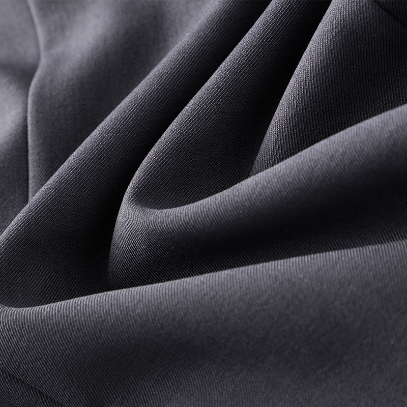 Elegant High-Waisted Gray A-Line Dress