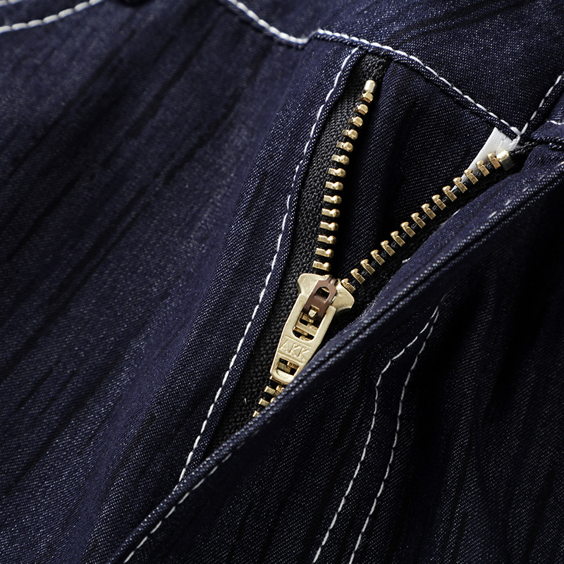 High-Waisted Loose Fit Denim Shorts – Summer Blue