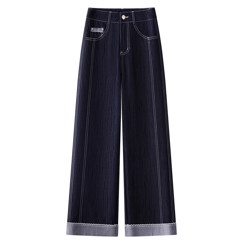 High-Waisted Loose Jeans for Petite Women