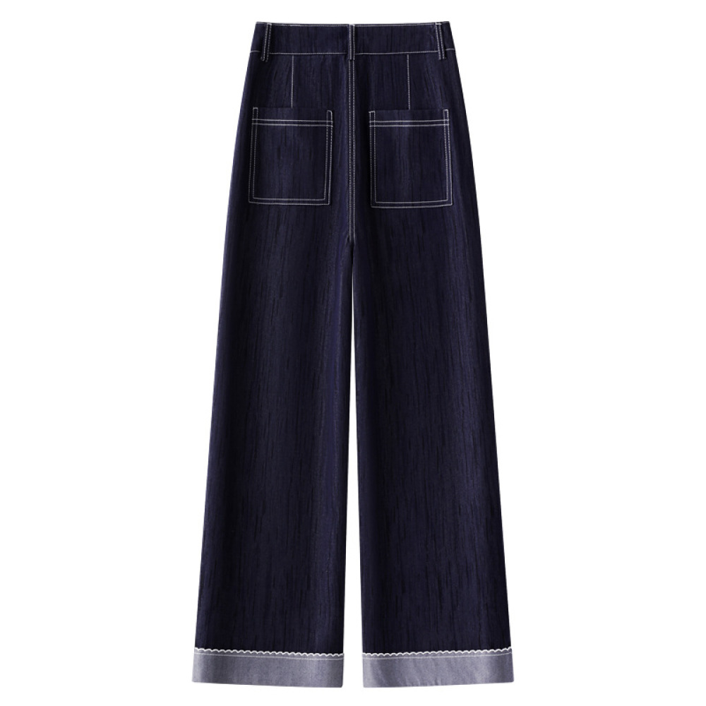 High-Waisted Loose Jeans for Petite Women