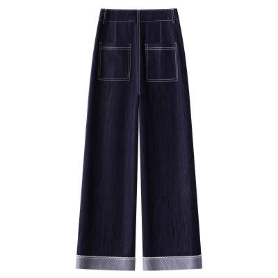 High-Waisted Loose Jeans for Petite Women 02