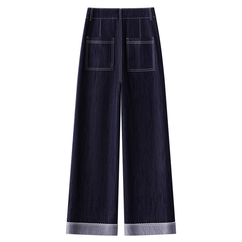 High-Waisted Loose Jeans for Petite Women