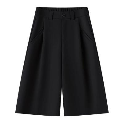 Loose High-Waisted Wide Leg Pants 01