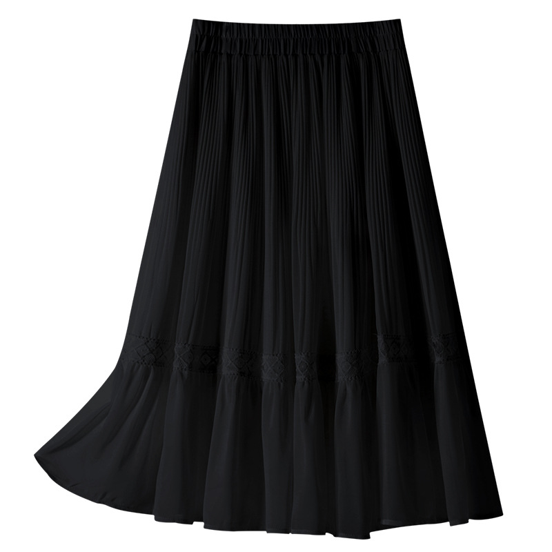 Summer Thin High - Waisted Sheer Slimming Skirt