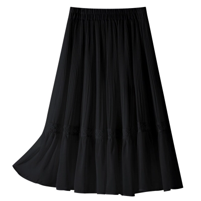 Summer Thin High - Waisted Sheer Slimming Skirt 02