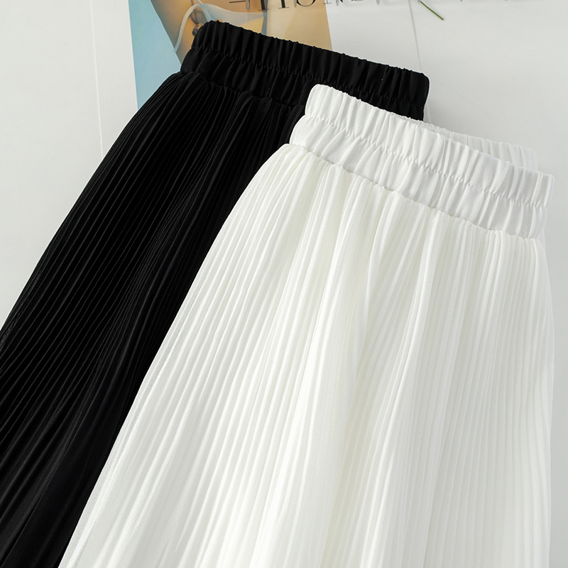 Summer Thin High - Waisted Sheer Slimming Skirt