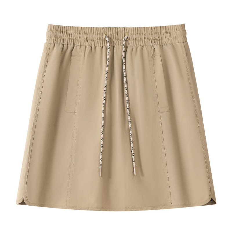 Summer High-Waisted A-Line Mini Skirt for Women