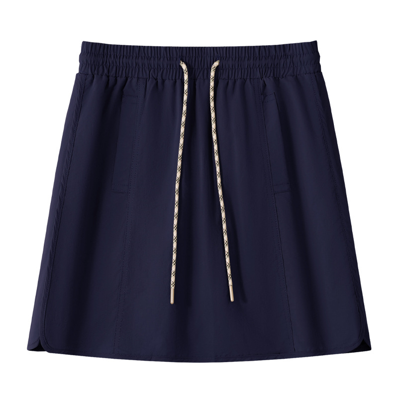 Summer High-Waisted A-Line Mini Skirt for Women