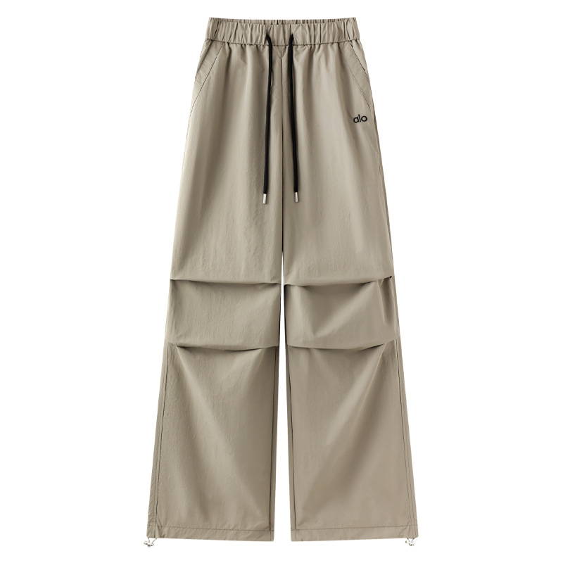High-Waisted Loose Workwear Wide Leg Pants